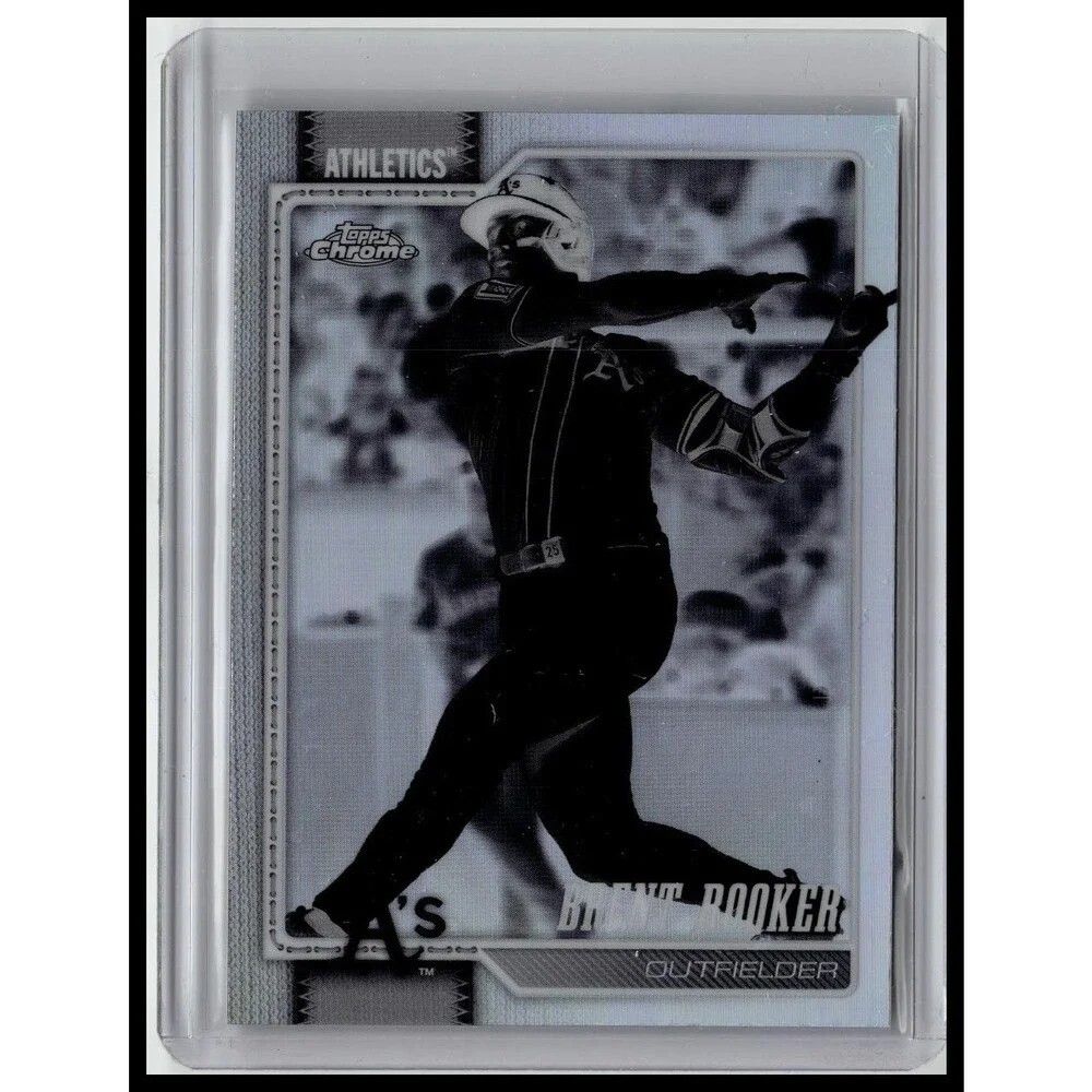 2026 Topps Chrome Brent Rooker #186 Athletics Negative Refractors
